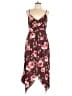 Trixxi Floral Burgundy Romper Size XL - photo 1