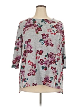 Lane Bryant 3/4 Sleeve Top