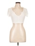 Teenbell Ivory Short Sleeve Top Size L - photo 1