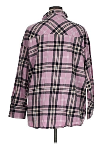 Divided by H&M Long Sleeve Button-Down Shirt (view 2)