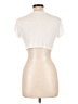 Teenbell Ivory Short Sleeve Top Size L - photo 2