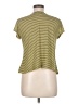 Theory 100% Modal Yellow Short Sleeve Top Size M - photo 2