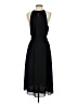 H&M 100% Polyester Solid Black Cocktail Dress Size S - photo 2