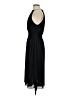 H&M 100% Polyester Solid Black Cocktail Dress Size S - photo 5
