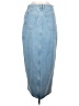 MNG Blue Denim Skirt Size M - photo 2