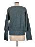 Ann Taylor Polka Dots Teal Pullover Sweater Size L - photo 2