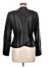 St. John 100% Leather Black Jacket Size 6 - photo 2