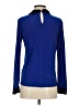 CeCe Blue Long Sleeve Blouse Size S - photo 2