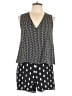 Madewell 100% Viscose Polka Dots Black Romper Size L - photo 1