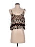 Jaase 100% Rayon Brown Tan Sleeveless Blouse Size XS - photo 1