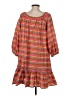 Assorted Brands Argyle Orange Casual Dress Size XS - photo 2