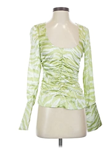 Ganni Long Sleeve Top (view 1)