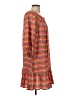 Assorted Brands Argyle Orange Casual Dress Size XS - photo 4