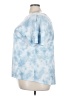 Ideology Tie-dye Blue Short Sleeve Top Size 3X - photo 5