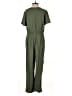 Old Navy Solid Green Jumpsuit Size XS - photo 2