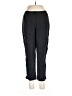 Flax 100% Linen Solid Black Linen Pants Size 10 (M) - photo 1