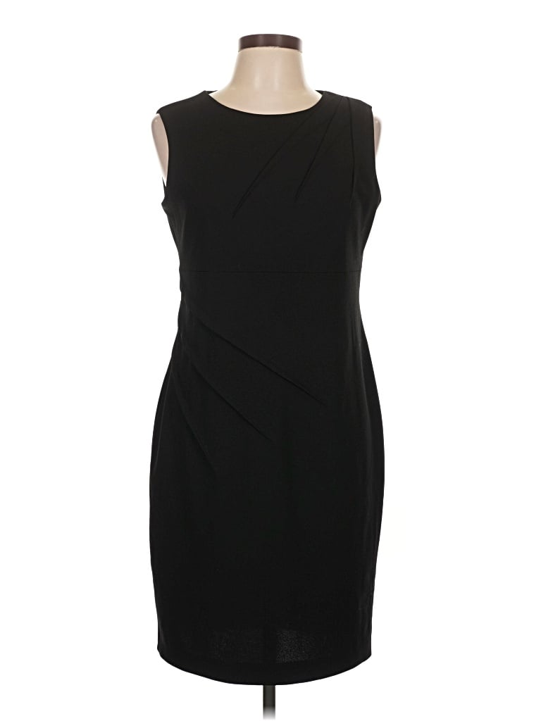 Pre-owned Calvin Klein Cocktail Dress In Black