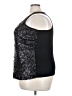 Cocomo Silver Black Sleeveless Blouse Size 3X - photo 5