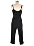 Derek Heart 100% Rayon Solid Black Jumpsuit Size L - photo 2