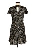 MICHAEL Michael Kors Animal Print Black Cocktail Dress Size 8 - photo 2