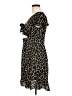 MICHAEL Michael Kors Animal Print Black Cocktail Dress Size 8 - photo 5