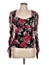 Maurices Black 3/4 Sleeve Blouse Size L - photo 1