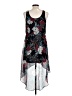 O'Neill 100% Polyester Floral Black Casual Dress Size L - photo 2