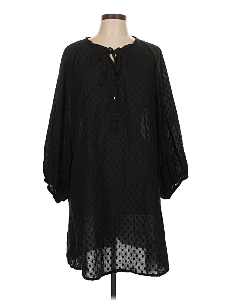 Pre-owned Assorted Brands Casual Dress In Black