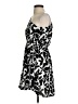 Shein 100% Polyester Print Black Cocktail Dress Size 4 - photo 5