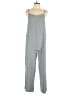 Unbranded 100% Polyester Solid Gray Jumpsuit Size L - photo 1