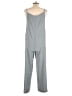 Unbranded 100% Polyester Solid Gray Jumpsuit Size L - photo 2