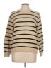 The Tog Shop 100% Cotton Stripes Tan Pullover Sweater Size L - photo 1