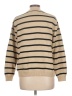 The Tog Shop 100% Cotton Stripes Tan Pullover Sweater Size L - photo 2