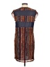 Sam Edelman 100% Polyester Tweed Brown Casual Dress Size M - photo 2