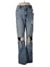 Hollister Hearts Blue Jeans Size 7R - photo 1