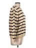 The Tog Shop 100% Cotton Stripes Tan Pullover Sweater Size L - photo 4