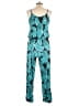 Unbranded Graphic Teal Jumpsuit Size L - photo 2