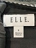 Elle 100% Polyester Checkered-gingham Gray Casual Dress Size S - photo 7