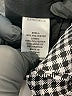 Elle 100% Polyester Checkered-gingham Gray Casual Dress Size S - photo 8