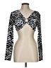 Shein Ivory Silver Long Sleeve T-Shirt Size L - photo 1