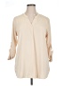 Timeson 100% Polyester Ivory 3/4 Sleeve Blouse Size XL - photo 1
