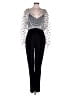 Saloni Polka Dots Black Jumpsuit Size 10 - photo 1