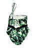 Assorted Brands Tropical Green One Piece Swimsuit Size XXL - photo 2