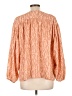 Elizabeth and James 100% Polyester Orange 3/4 Sleeve Blouse Size L (estimated) - photo 2