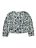 Splendid 100% Polyester Animal Print Gray Jacket Size 7 - photo 1