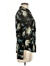 Papaya Floral Black Long Sleeve Blouse Size M - photo 4