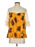 Bluheaven 100% Rayon Yellow 3/4 Sleeve Blouse Size S - photo 1