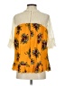 Bluheaven 100% Rayon Yellow 3/4 Sleeve Blouse Size S - photo 2