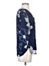 Neiman Marcus 100% Polyester Blue 3/4 Sleeve Blouse Size S - photo 4