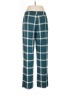Soma Plaid Teal Casual Pants Size M - photo 2